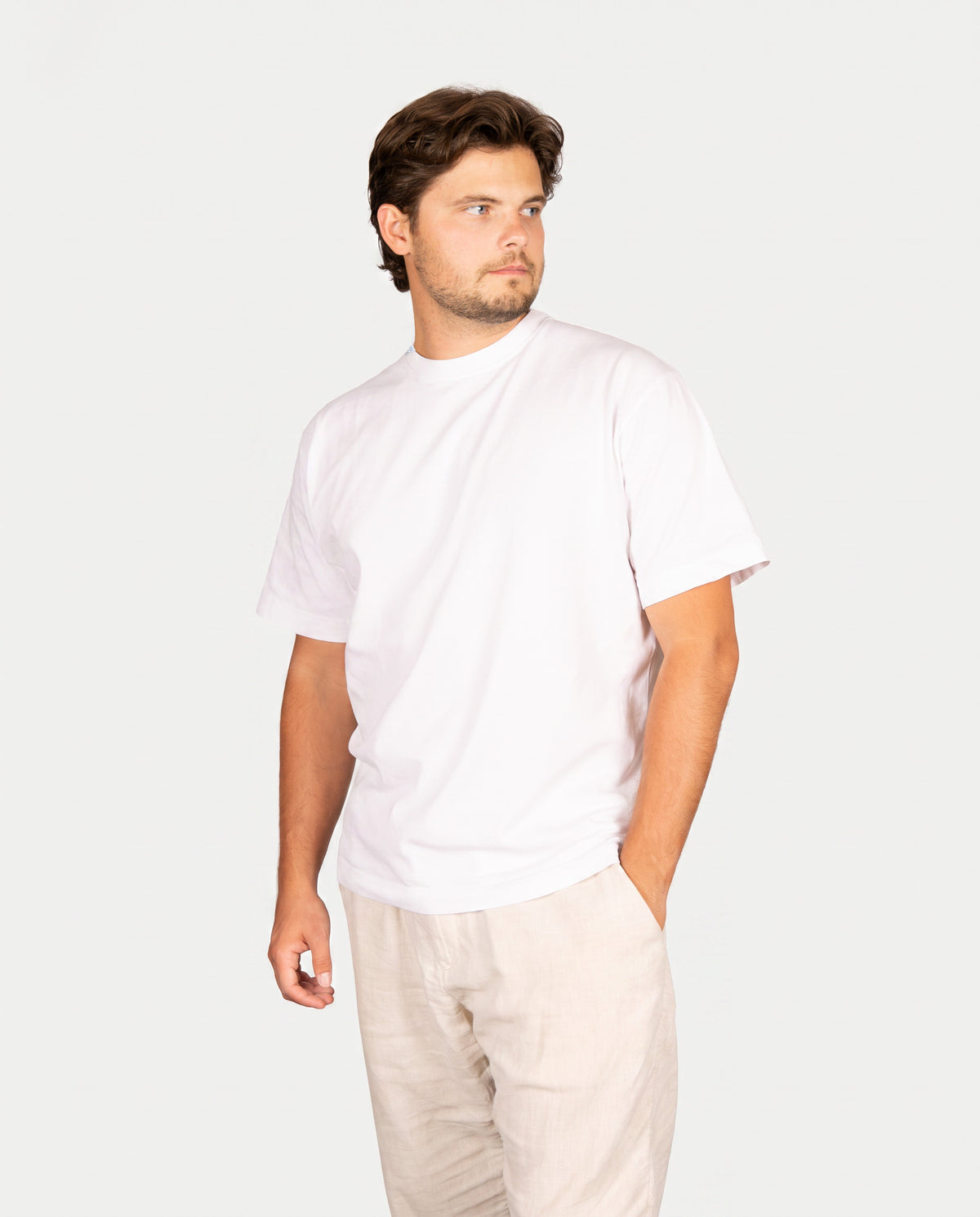 Signature T-Shirt Weiß