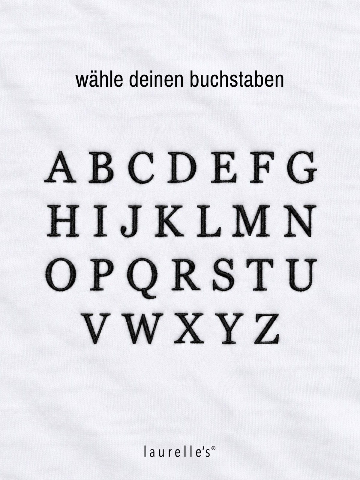 Monogram T-Shirt Weiß