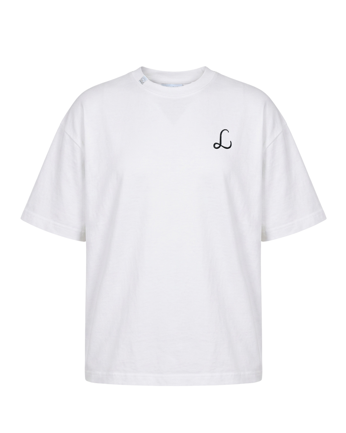 Script Initial Shirt Weiß