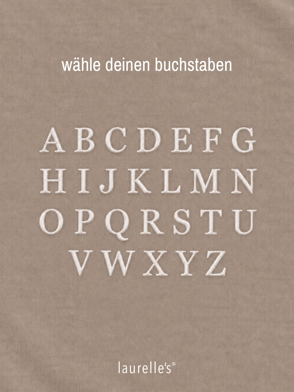 Monogram T-Shirt Vintage Brown