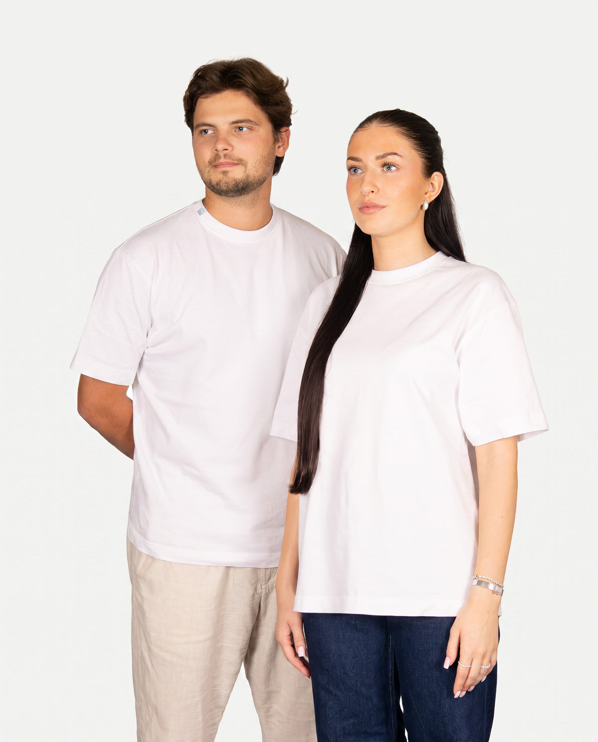 Signature T-Shirt Weiß